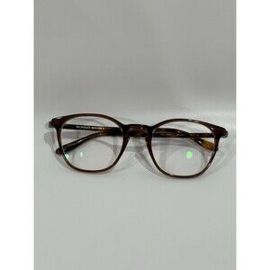 Badgley Mischka Mens Eyeglasses Frames Only Benjamin 51-21-145 Plastic Brown EUC